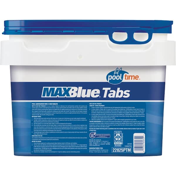 Pool Time - Chlorinating MAXBlue 25 lbs. 3 in. Tablets