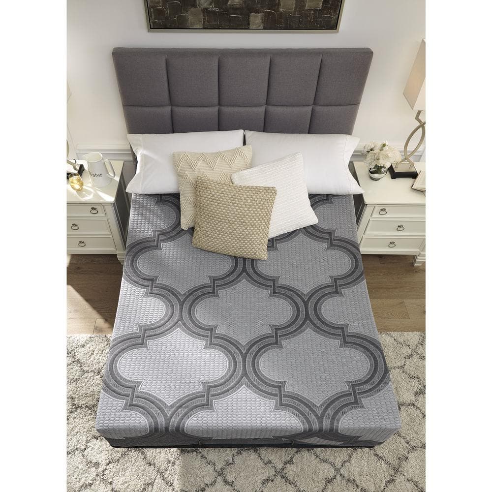 Gray Queen Hybrid Innerspring Adjustable Mattress