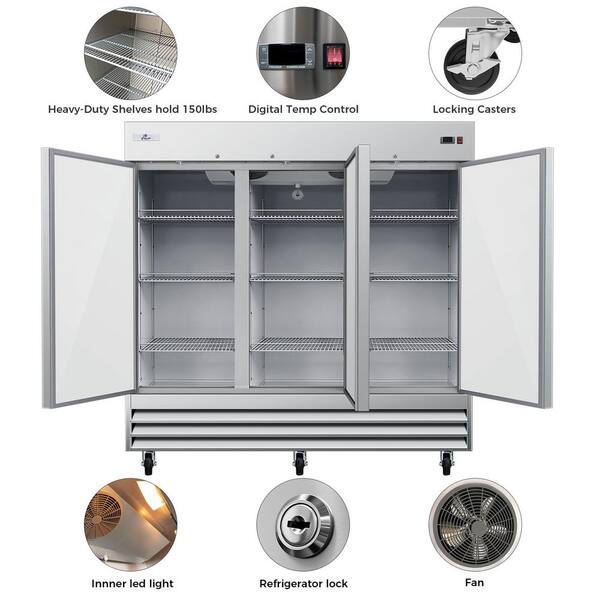 Cooler Depot 81 in. W 72 cu. ft. NSF Commercial Auto Defrost 3