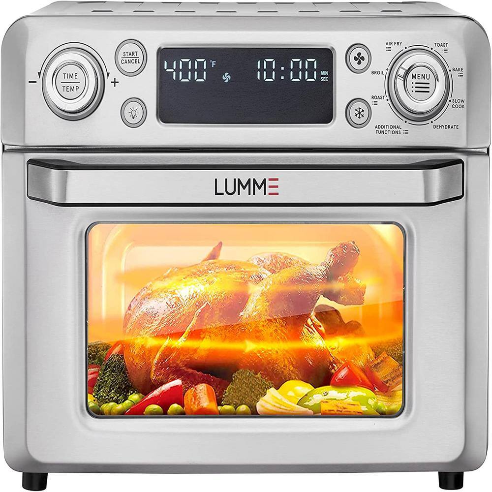 Lumme AFT025 Four Trays Stainless Steel Dehydrator Air Fryer and