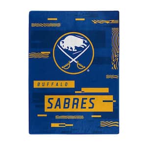 NHL Digitize Sabres Raschel Multi-Colored Throw Blanket