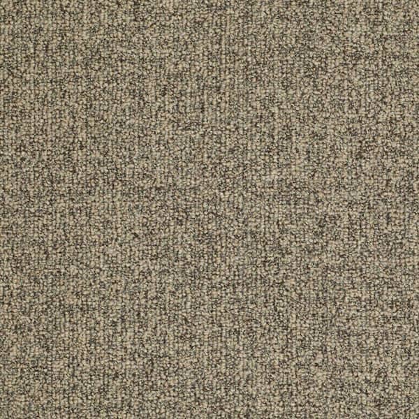TrafficMaster Burana - Fortune Cookie - Brown 19 oz. SD Olefin Berber Installed Carpet