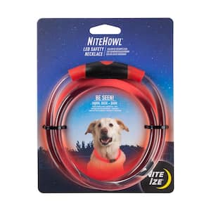 NiteHowl LED Safety Necklace-Red