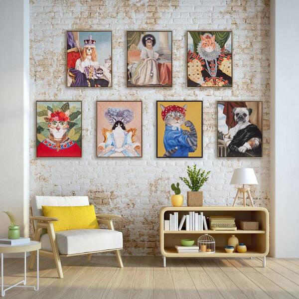 Miscool Anky 1-Piece Framed Art Print 16.5 in. x 20.5 in. King