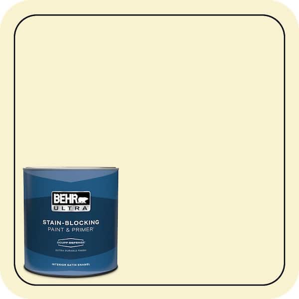 BEHR ULTRA 1 qt. #P320-1 Flashpoint Extra Durable Satin Enamel Interior Paint & Primer