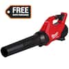 Milwaukee M18 FUEL 120 MPH 500 CFM 18V Lithium-Ion Brushless Cordless Handheld Blower (Tool-Only) 3017-20