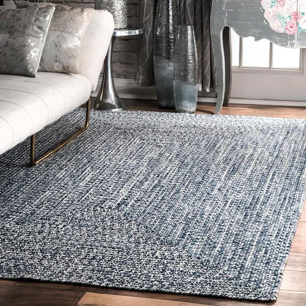 nuLOOM Water Resistant Braided Weave Outdoor Rug