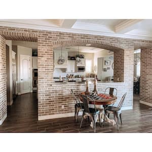 Brickwebb Rushmore Thin Brick Sheets - Flats (Box of 5 Sheets) - 28 in. x 10.5 in. (8.7 sq. ft.)