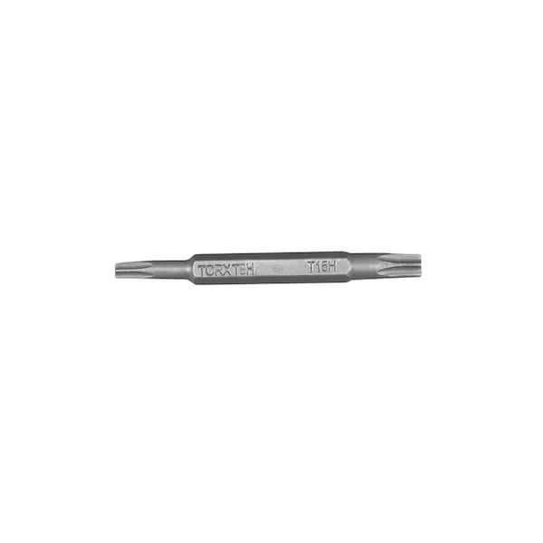 Klein Tools 4-in-1 Electronics T8 T15 Tamperproof TORX Replacement Bits (2-Pack)