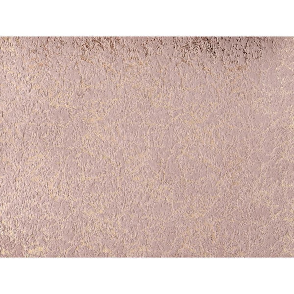 Amazing Rugs Lily Luxury Chinchilla Faux Fur 4'x6' Pink Gilded Abstract Rectangular Area Rug
