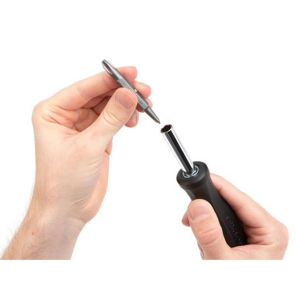 TEKTON 6-in-1 Phillips Screwdriver (#1 x #2, #0 x #3, Black