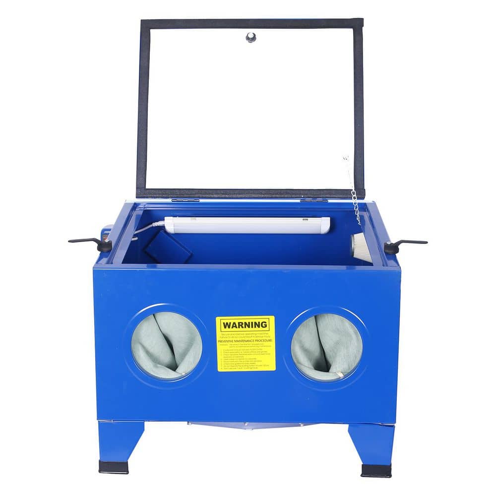25 Gal. Bench Top Portable Sand Blaster Cabinet Kit, Sanblasting Cabinet 80 Psi price history on PriceWatchPro