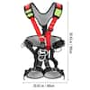 Have a question about VEVOR Safety Climbing Harness Rock Tree Body Fall  Protection Rappelling Harness Belt Tree Climbing Lanyard? - Pg 1 - The Home  Depot