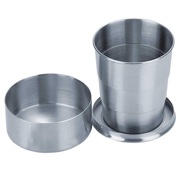 Visol Scope 5 oz. Stainless Steel Folding Shot Cup