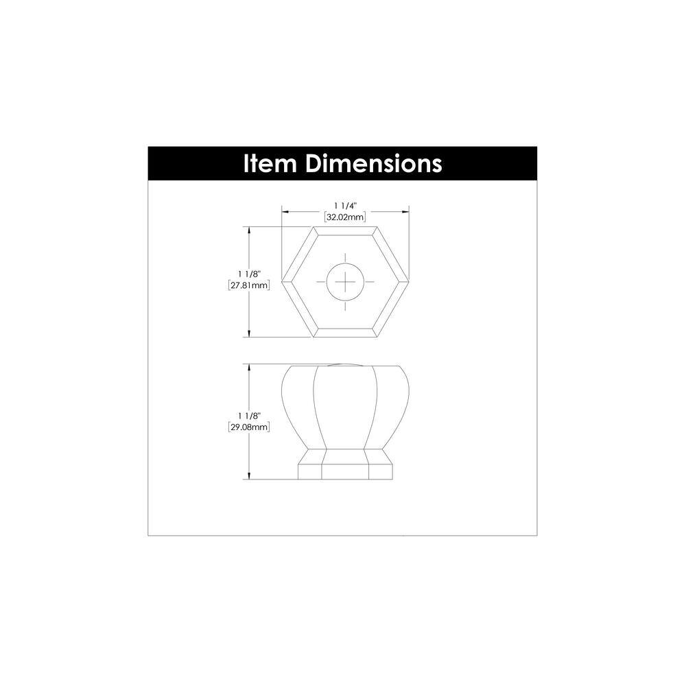 Polished Nickel and Crystal Round Cabinet Knob Set