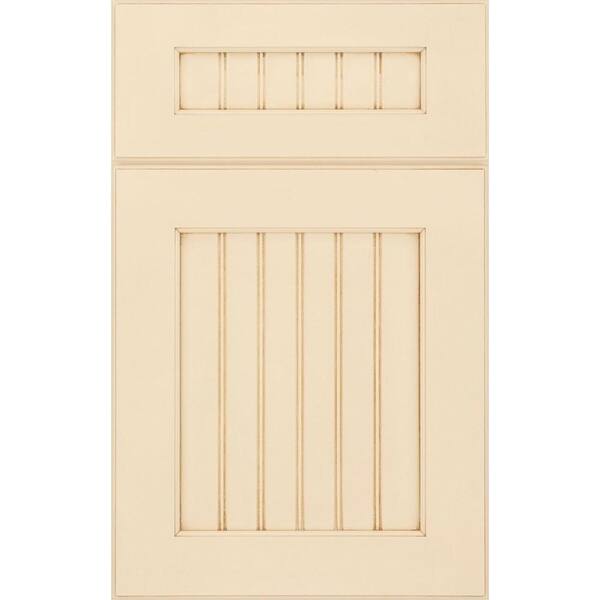 InnerMost 14x12 in. Del Ray Cabinet Door Sample in Maple Morel Vintage