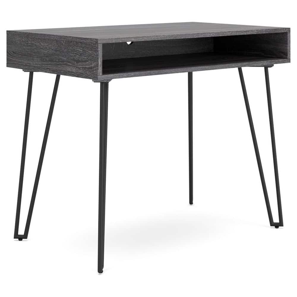 Signature Design by Ashley Strumford 36  Home Office Desk  Charcoal