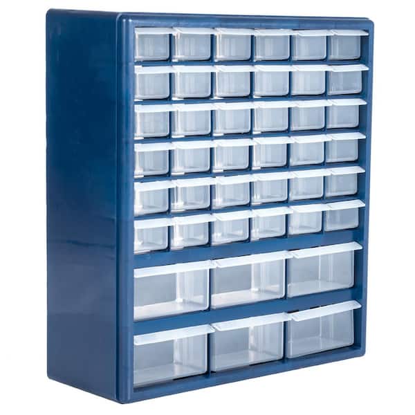 Stalwart 42-Compartment Storage Box Small Parts Organizer 75-3021