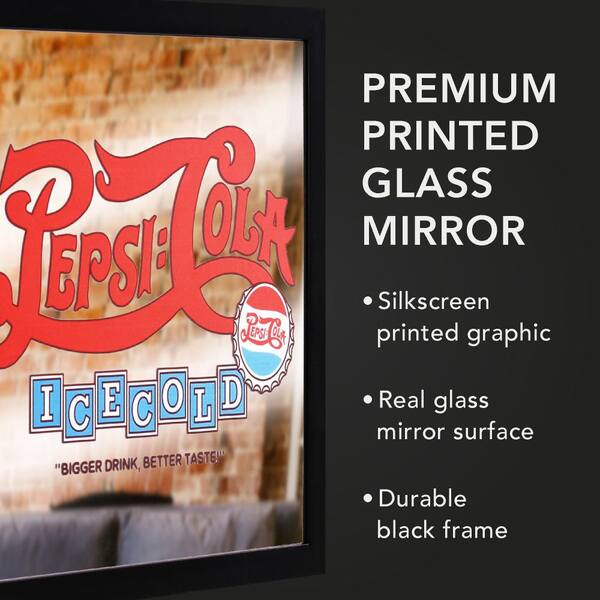 American Art Decor 13.5 in. x 15.5 in. Red Licensed Pepsi Cola