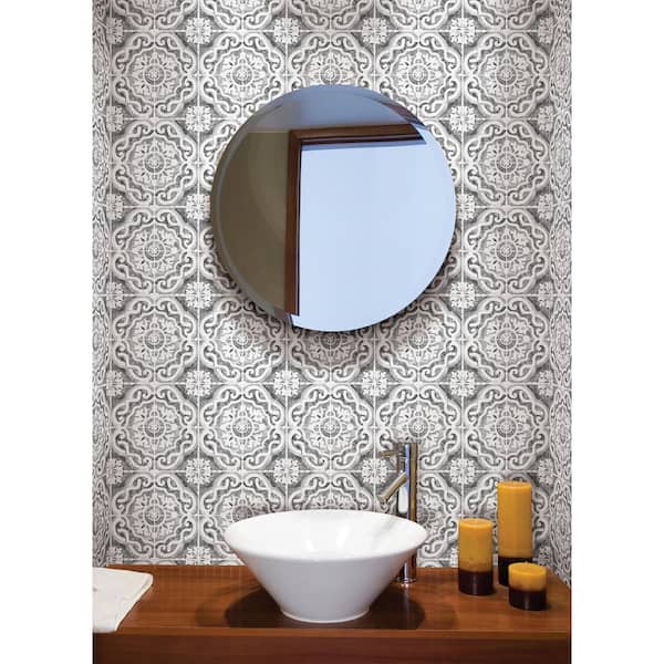 Alwayspon 25 Pcs Brushed Silver Self-Adhesive Tile Transfer, Peel and Stick  Tile Decal, Water-Proof Backsplash Wall Tile Sticker for Kitchen Bathroom