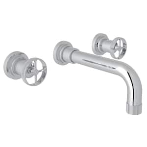 Campo 8 in. Widespread 2-Handle Bathroom Faucet in Polished Chrome