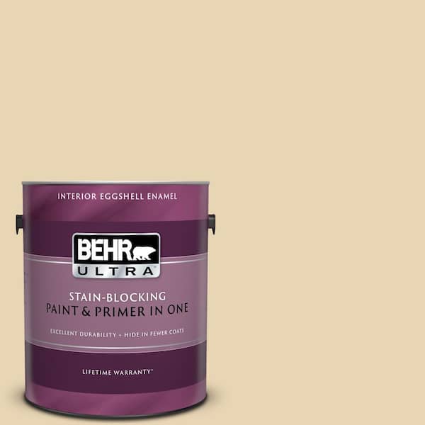 BEHR ULTRA 1 gal. #UL180-18 Yellowstone Eggshell Enamel Interior Paint and Primer in One