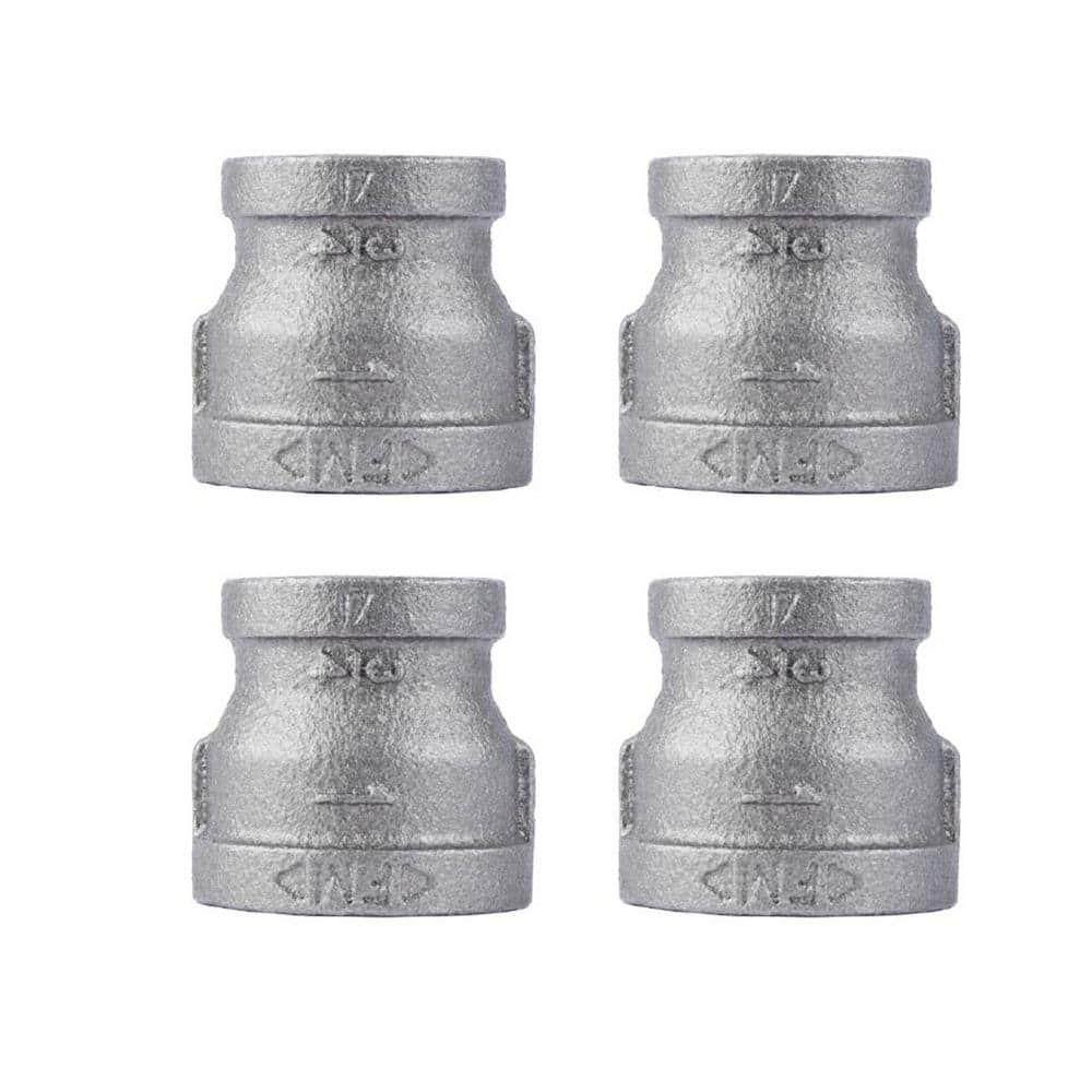 1 in. x 3/4 in. Black Iron Reducing Coupling (4-Pack) price history on PriceWatchPro