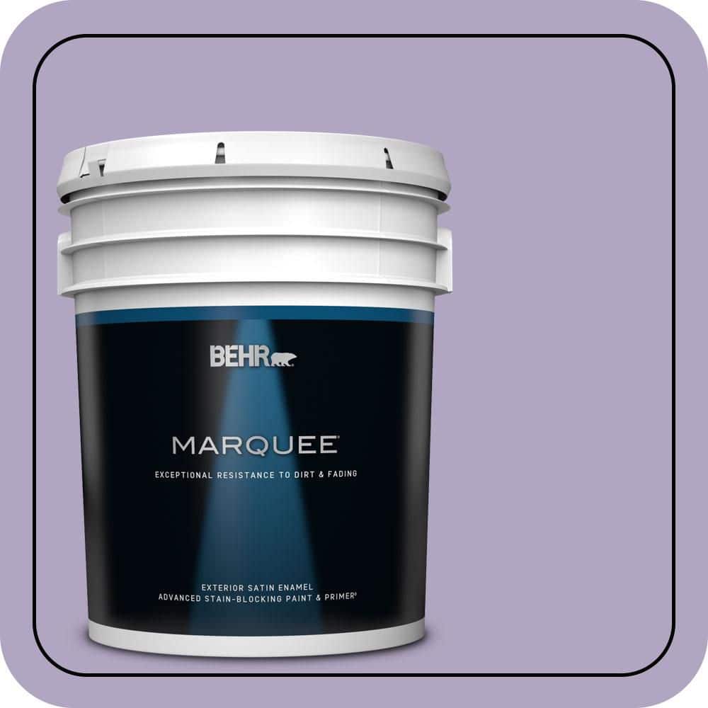 5 gal. #650D-4 Winter Amethyst Satin Enamel Exterior Paint & Primer price history on PriceWatchPro