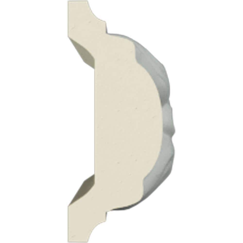 Gray Geometric Primed Urethane Panel Moulding Sample