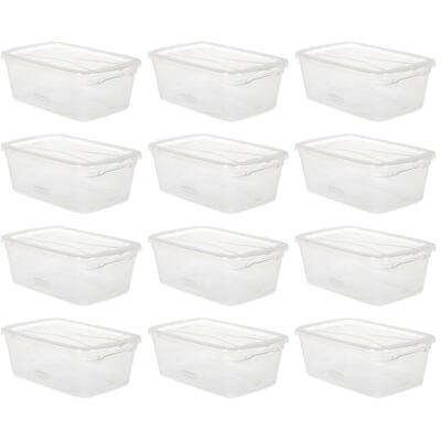 rubbermaid plastic storage bins