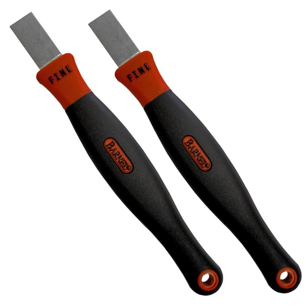 BARNEL USA Coarse and Fine Grit Diamond Garden Tool Sharpener (2Pack) BSHARP/2PACK The Home