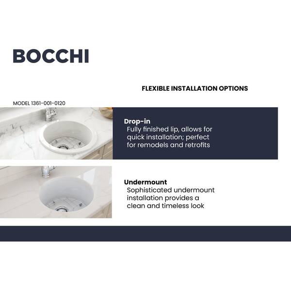 Yorkshire Bar Undermount Fireclay 18.5 in. Round Single Bowl Kitchen Sink with Grid and Strainer in White Yorkshire Bar Undermount Fireclay 18.5 in. Round Single Bowl Kitchen Sink with Grid and Strainer in White