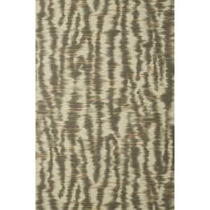 Hartmann Brown Stripe Texture Non-Woven Paper Non-Pasted Wallpaper