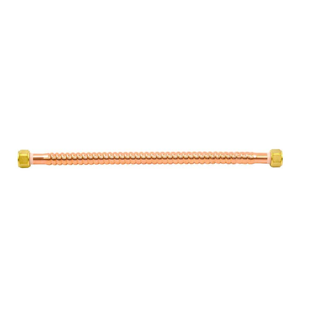 3/4 in. FIP x 24 in. Copper Corrugated Water Heater Connector price history on PriceWatchPro