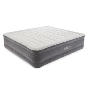 18 in. King Inflatable Elevated Premium Comfort Airbed with Built-In Pump