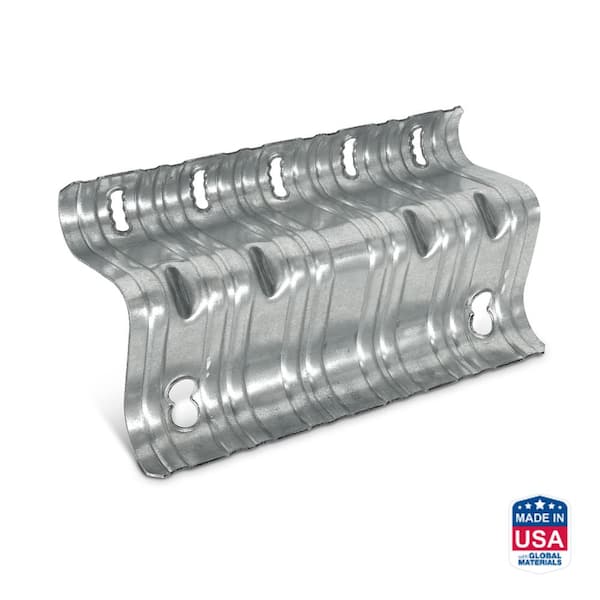 Simpson Strong-Tie URFP 10-5/8 in. x 6-1/4 in. Universal Retro Foundation Plate with Screws