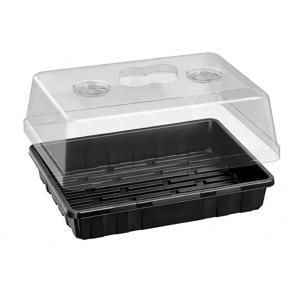 Strong Seed Starter Trays with Humidity Domes for Seed Starting Germination Propagation 3-Set 144 Cells price history on PriceWatchPro