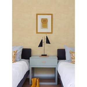 Drift Yellow Abstract Landscape Strippable Matte Non-Pasted Non-Woven Paper Wallpaper