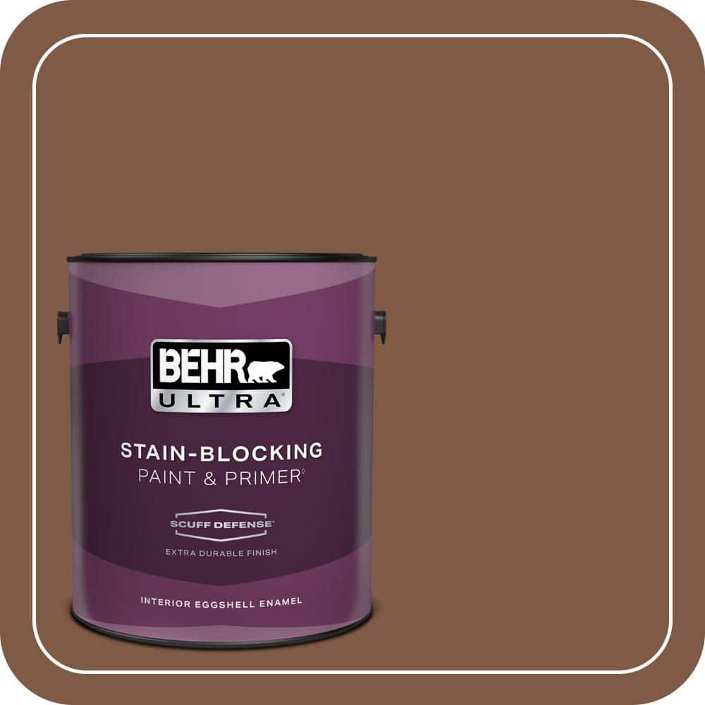 1 gal. #T12-2 Stagecoach Extra Durable Eggshell Enamel Interior Paint & Primer product image for price tracking