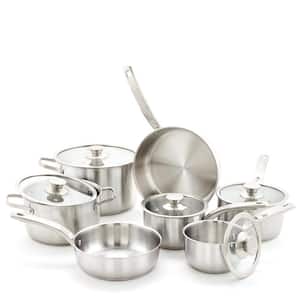 Classic 12-Piece Stainless Steel Cookware Set