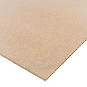 1/4 in. x 2 ft. x 4 ft. Medium Density Fiberboard Project Panel
