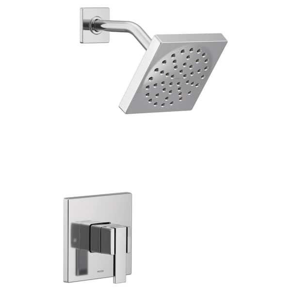 MOEN 1-Handle Shower in Chrome 90° M-CORE Three Eco-Performance Trim Kit (Valve Not Included)