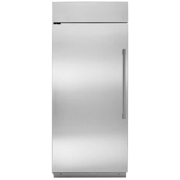 GE 36 in. 22 cu. ft. Freezerless Refrigerator in Stainless Steel ...