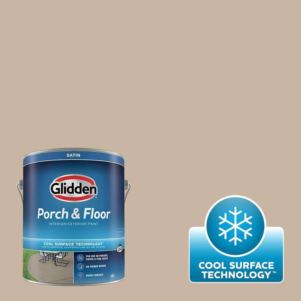 Glidden Porch and Floor 1 gal. PPG1006 Thunderbolt Satin Interior