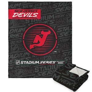 NHL 2024 NHLSS Turnpike Devils Silk Touch Sherpa Throw