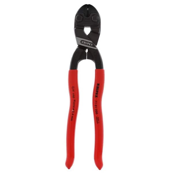 KNIPEX 8 in. Cobolt Lever Action Compact Bolt Cutter, 64 HRC Forged Steel
