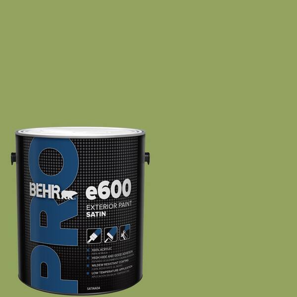 1 gal. #HDC-MD-15 Zesty Apple Satin Exterior Paint