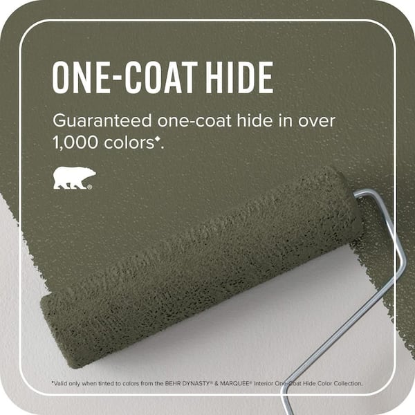 BEHR MARQUEE 1 Qt. #N350-7A Mountain Olive One-Coat Hide Matte