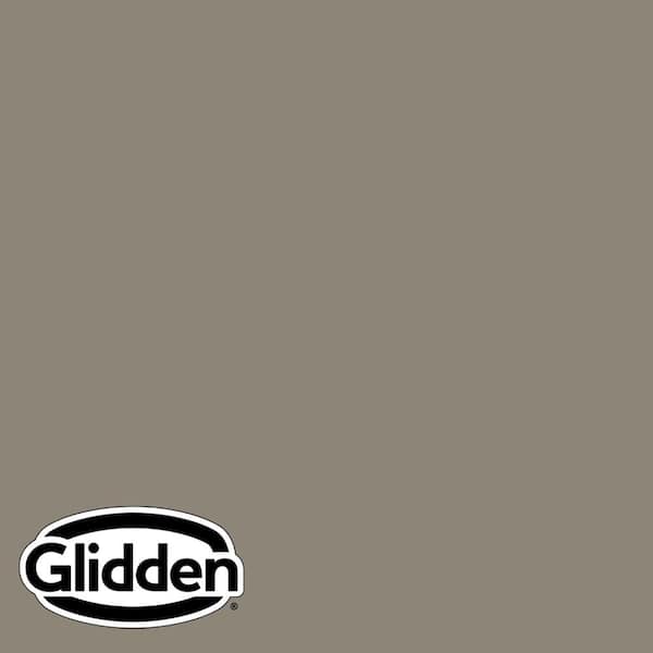 Glidden Premium 1 qt. PPG1008-5 Roller Coaster Satin Exterior Latex Paint