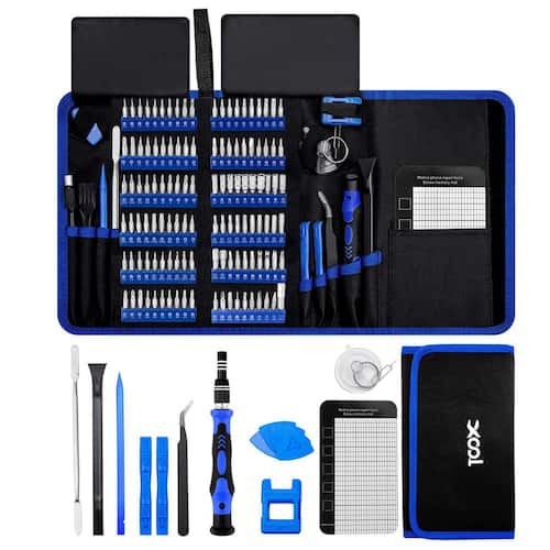 140 in 1 Precision Screwdriver Kit, Magnetic Driver Kit with Flexible Shaft Extension Rod for Mobile Phone, Smartphone Electronics
